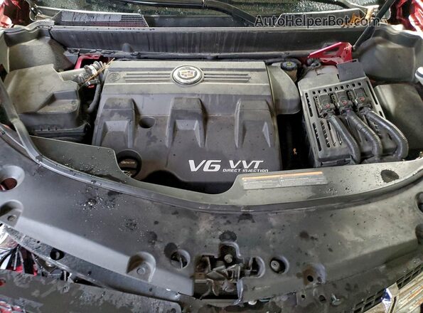 3GYFNDE31GS577946 2016 CADILLAC SRX Red Engine compartment view
