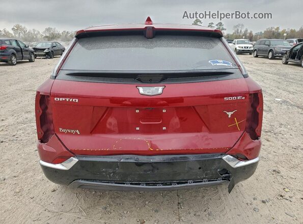 3GYK3BMR0SS206784 2025 CADILLAC OPTIQ Red Widok z tyłu