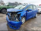 2020 Honda Fit Lx Синий vin: 3HGGK5H42LM728287