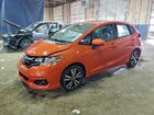 2018 Honda Fit Ex Orange vin: 3HGGK5H83JM705746