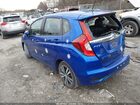 2019 Honda Fit Ex Синий vin: 3HGGK5H83KM723486