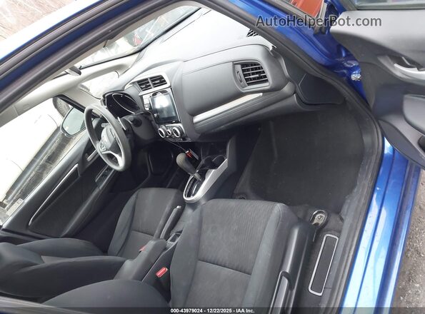3HGGK5H83KM723486 2019 HONDA FIT Синий Вид салона спереди