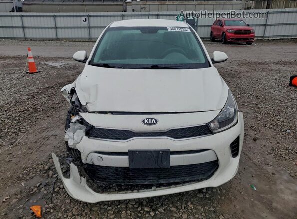 3KPA24AB6JE094903 2018 KIA RIO Белый Вид спереди