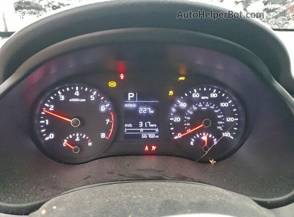 3KPA24AB6JE094903 2018 KIA RIO Белый Вид щитка приборов