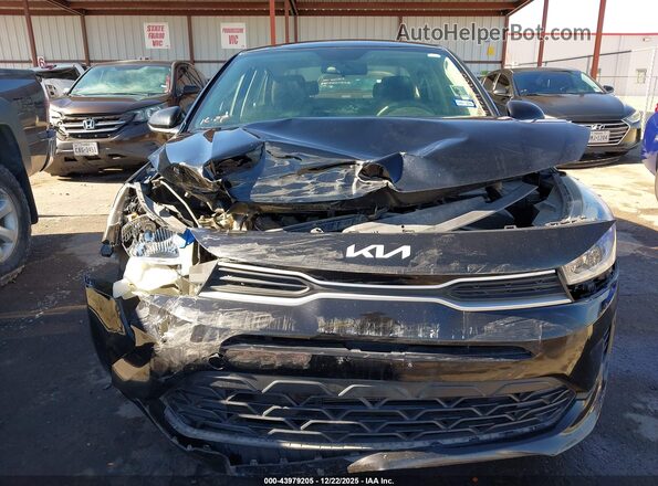 3KPA24AD0NE477646 2022 KIA RIO Черный Вид щитка приборов