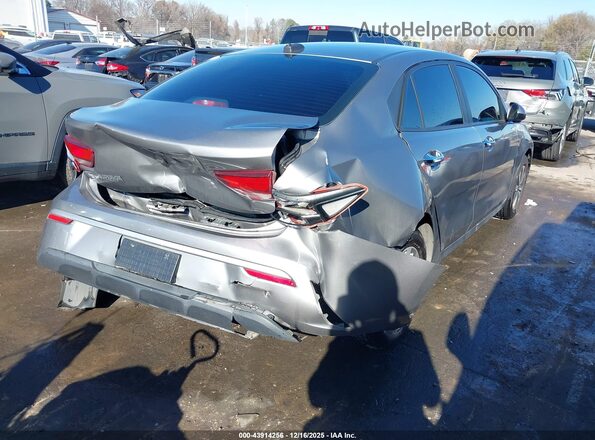 3KPA24AD1NE433574 2022 KIA RIO Gray Вид спереду