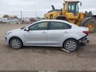 2022 Kia Rio Lx Серебряный vin: 3KPA24AD2NE437889
