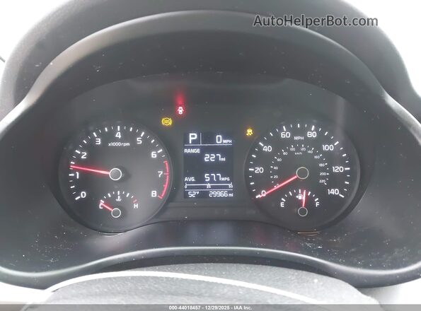 3KPA24AD2NE437889 2022 KIA RIO Серебряный Вид задних сидений