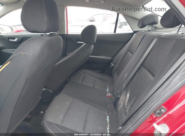 3KPA24AD3LE273131 2020 KIA RIO Red Widok naklejki z numerem VIN