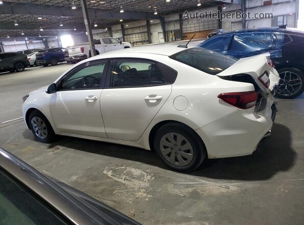 3KPA24AD6LE357329 2020 KIA RIO White Tył lewy
