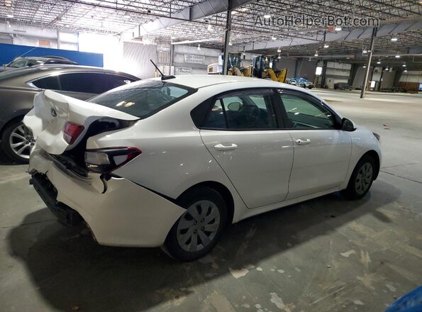 3KPA24AD6LE357329 2020 KIA RIO White Tył prawy