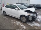 2020 Kia Rio S White vin: 3KPA24ADXLE294980