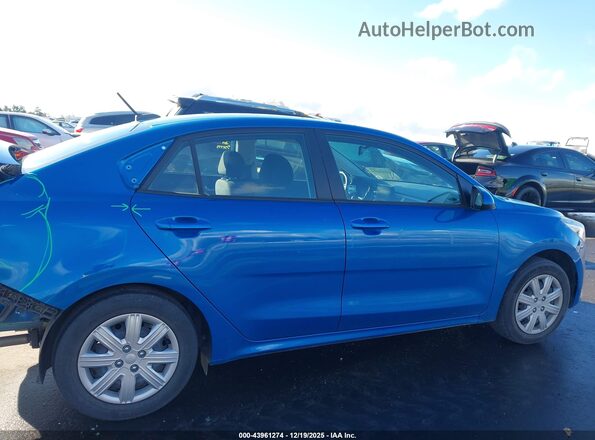 3KPA24ADXME430610 2021 KIA RIO Синий Панорамный вид салона 360°