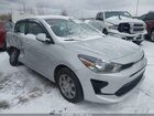 2022 Kia Rio Lx White vin: 3KPA24ADXNE494034