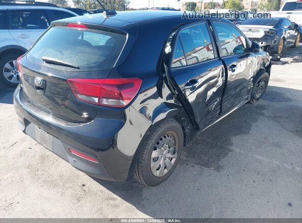 3KPA25AD1LE337897 2020 KIA RIO 5-DOOR Черный Задняя правая четверть