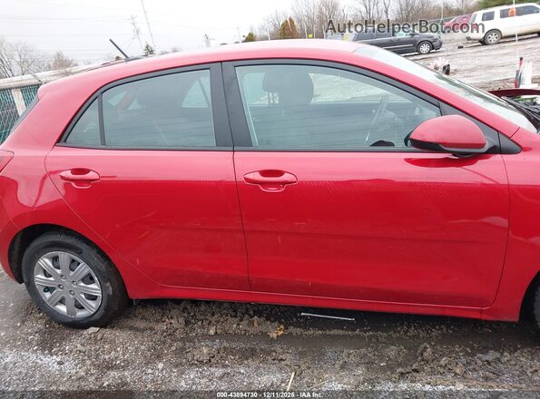 3KPA25AD5PE575127 2023 KIA RIO 5-DOOR Красный Панорамный вид салона 360°