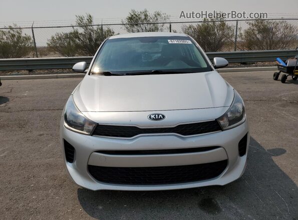 3KPA25AD6LE313997 2020 KIA RIO Silver Vista frontal