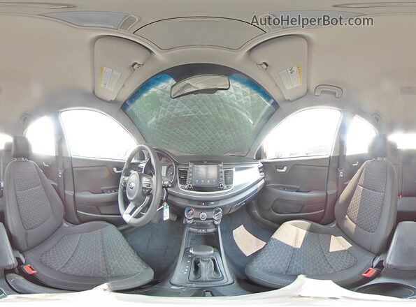 3KPA25AD6LE313997 2020 KIA RIO Silver Vista interior de 360 grados