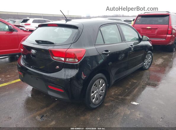 3KPA25AD6LE341699 2020 KIA RIO 5-DOOR Черный Задняя правая четверть