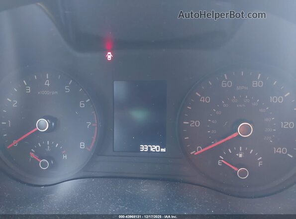 3KPA25AD6LE341699 2020 KIA RIO 5-DOOR Черный Вид задних сидений