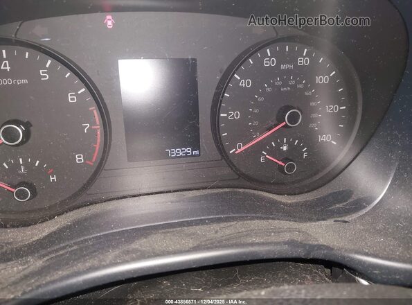 3KPA25AD8LE334530 2020 KIA RIO 5-DOOR Beige Vista de los asientos traseros