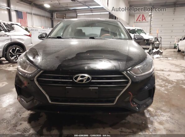 3KPC24A32JE024235 2018 HYUNDAI ACCENT Black Vista del cuadro de instrumentos