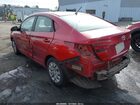 2018 Hyundai Accent Se Красный vin: 3KPC24A39JE022028