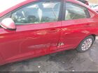 2018 Hyundai Accent Se Красный vin: 3KPC24A39JE022028