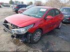 2018 Hyundai Accent Se Красный vin: 3KPC24A39JE022028