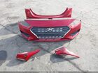 2018 Hyundai Accent Se Красный vin: 3KPC24A39JE022028