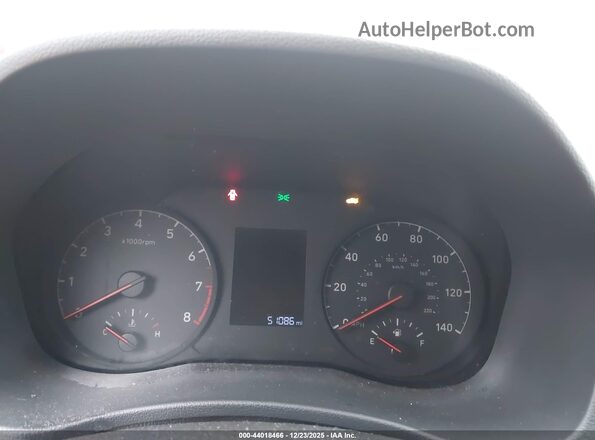 3KPC24A61LE125523 2020 HYUNDAI ACCENT Красный Вид задних сидений