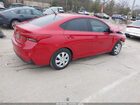 2020 Hyundai Accent Se Красный vin: 3KPC24A61LE125523