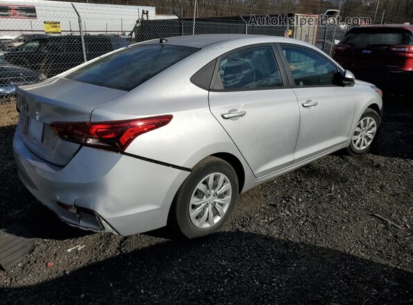 3KPC24A62ME132658 2021 HYUNDAI ACCENT Silver Tył prawy