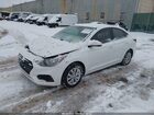 2021 Hyundai Accent Se Белый vin: 3KPC24A63ME132510