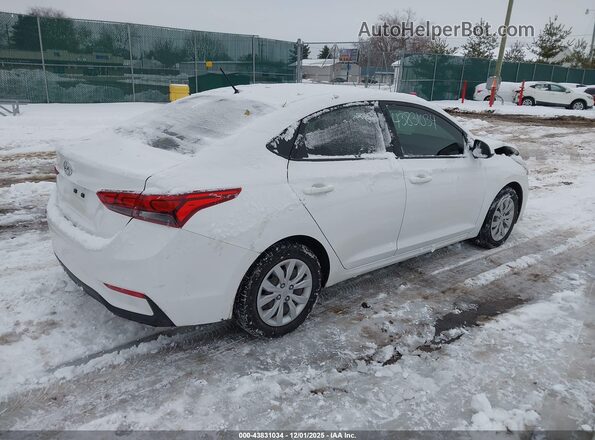 3KPC24A63ME132510 2021 HYUNDAI ACCENT Белый Задняя правая четверть