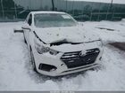 2021 Hyundai Accent Se Белый vin: 3KPC24A63ME132510
