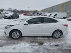 2021 Hyundai Accent Se Белый vin: 3KPC24A63ME132510