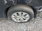 2021 Hyundai Accent Se Black vin: 3KPC24A63ME134838 Damage: Right Front Wheel Cover, Bent, Replacement Required