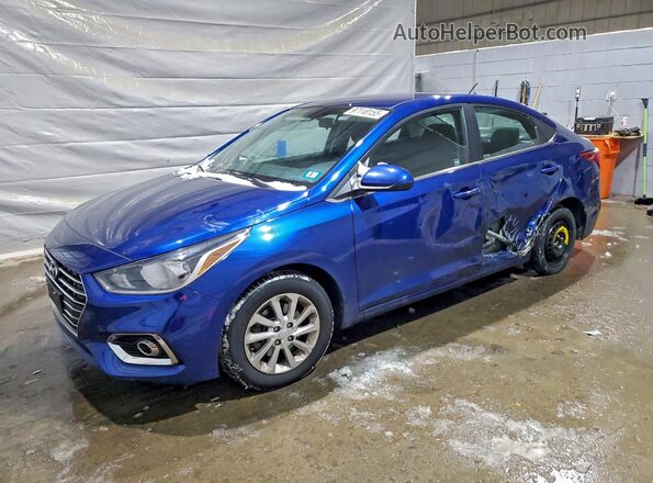 3KPC24A64ME135397 2021 HYUNDAI ACCENT Blue Przód lewy