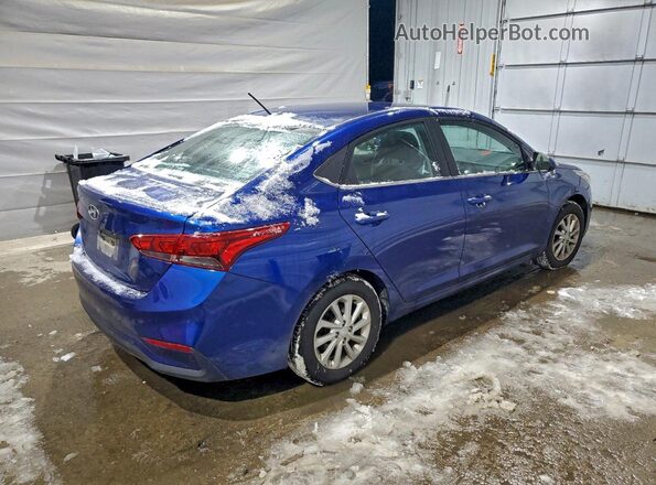 3KPC24A64ME135397 2021 HYUNDAI ACCENT Blue Tył prawy