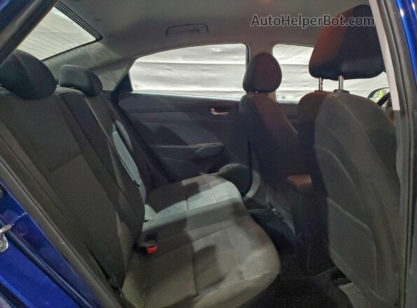 3KPC24A64ME135397 2021 HYUNDAI ACCENT Blue Widok tylnych siedzeń