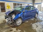 2022 Hyundai Accent Se Синий vin: 3KPC24A64NE170264