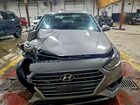 2022 Hyundai Accent Se Серый vin: 3KPC24A64NE181765