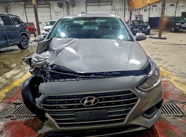 3KPC24A64NE181765 2022 HYUNDAI ACCENT Серый Вид спереди