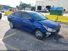 2020 Hyundai Accent Se Синий vin: 3KPC24A68LE099812