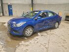 2021 Hyundai Accent Se Blue vin: 3KPC24A69ME134245