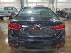 2021 Hyundai Accent Se Черный vin: 3KPC24A69ME138537