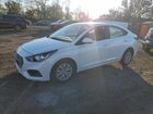 2021 Hyundai Accent Se White vin: 3KPC24A6XME152219