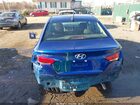 2021 Hyundai Accent Limited Синий vin: 3KPC34A6XME145123