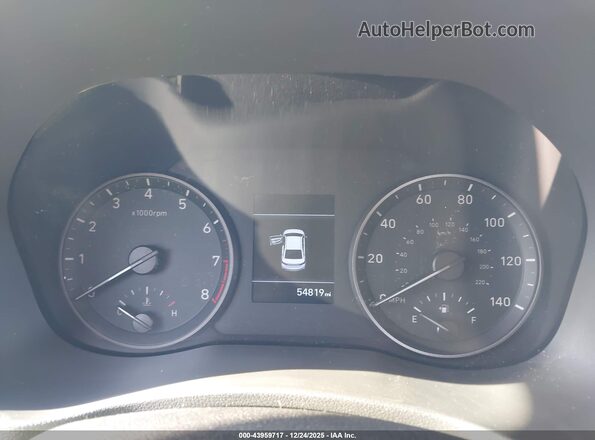 3KPC34A6XME145123 2021 HYUNDAI ACCENT Синий Вид задних сидений